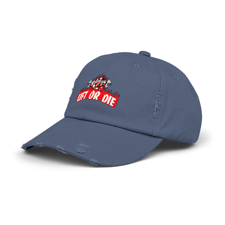 CG FIRE & FIST RED WHITE BLACK/LIFT OR DIE CAP