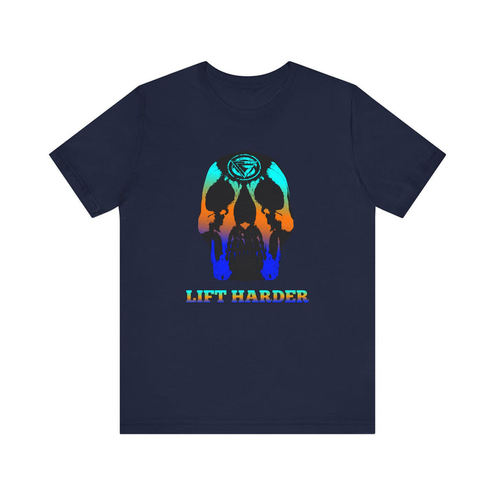 SKULLATOR BLUE ORANGE AQUA  /LIFT HARDER