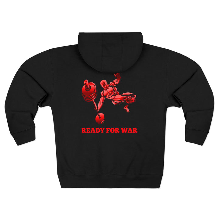 CG MAC JUMP RED /READY FOR WAR ZIP UP