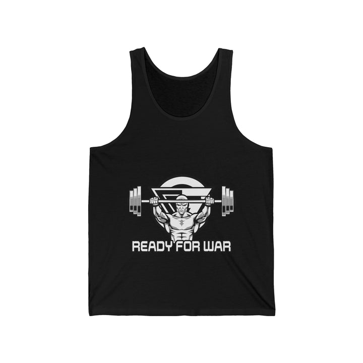 ENTER THE MAC WHITE BLACK TANK/READY FOR WAR