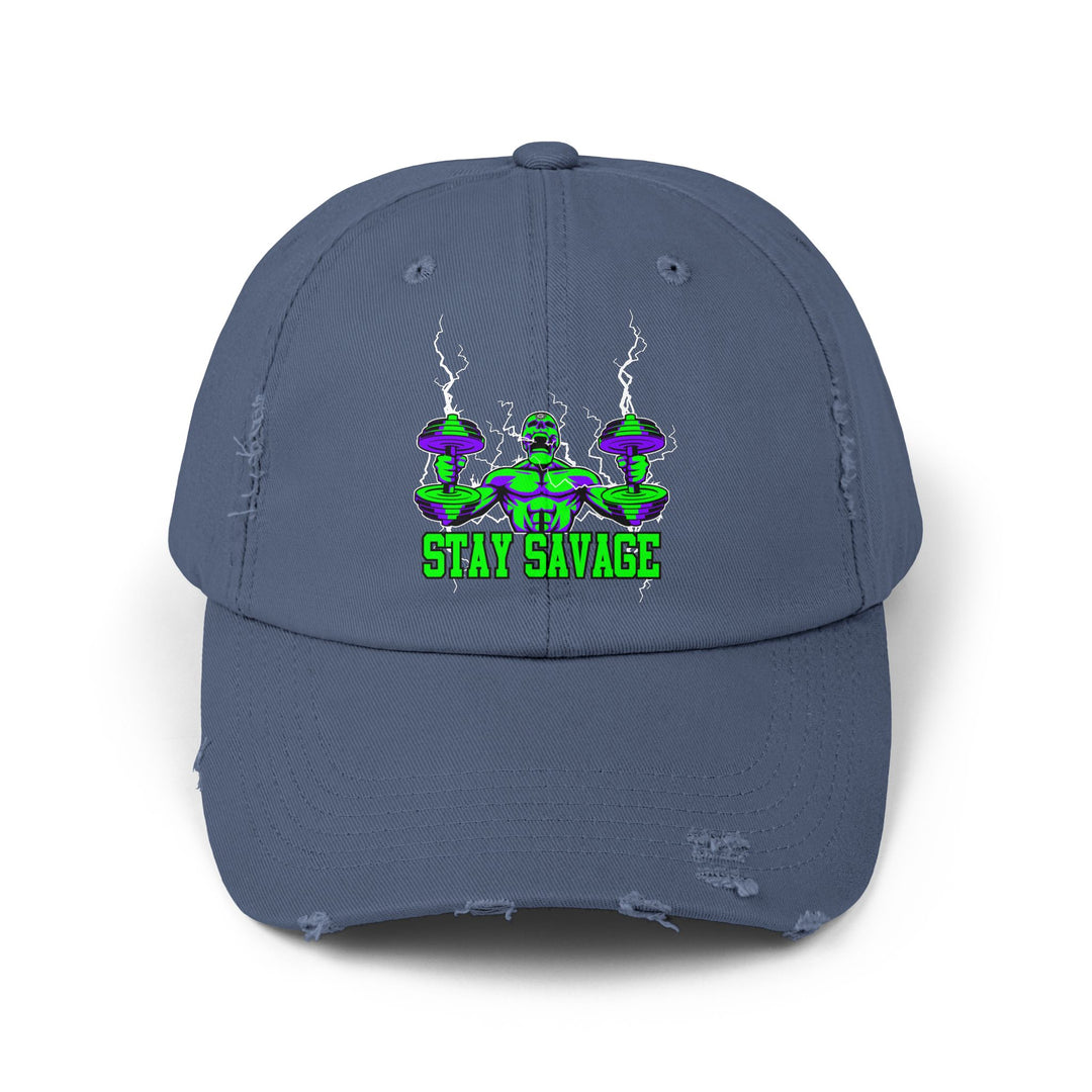 RIDE THE LIGHTNING HYPER PURPLE GREEN/STAY SAVAGE CAP