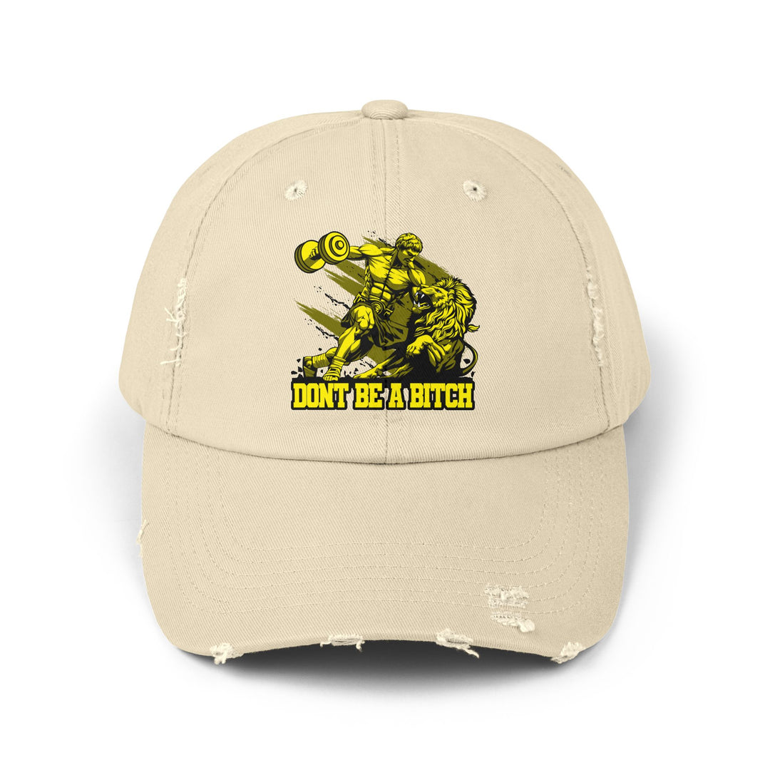 COLISEUM MAC VS LION YELLOW BLACK /DONT BE A BITCH CAP
