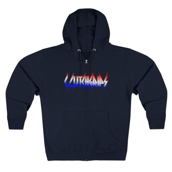 CG LIFT KICK RED WHITE BLUE FADE/KILL OR BE KILLED ZIP UP