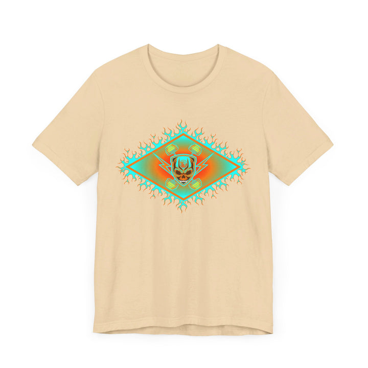 CG DIAMOND SKULLATOR MIAMI AQUA ORANGE DBL BELL