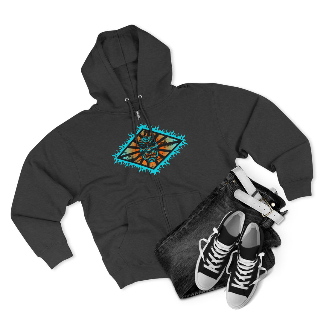 SAMURAI MASTER TRAINER MIAMI COLORS /LIFT OR DIE ZIP UP