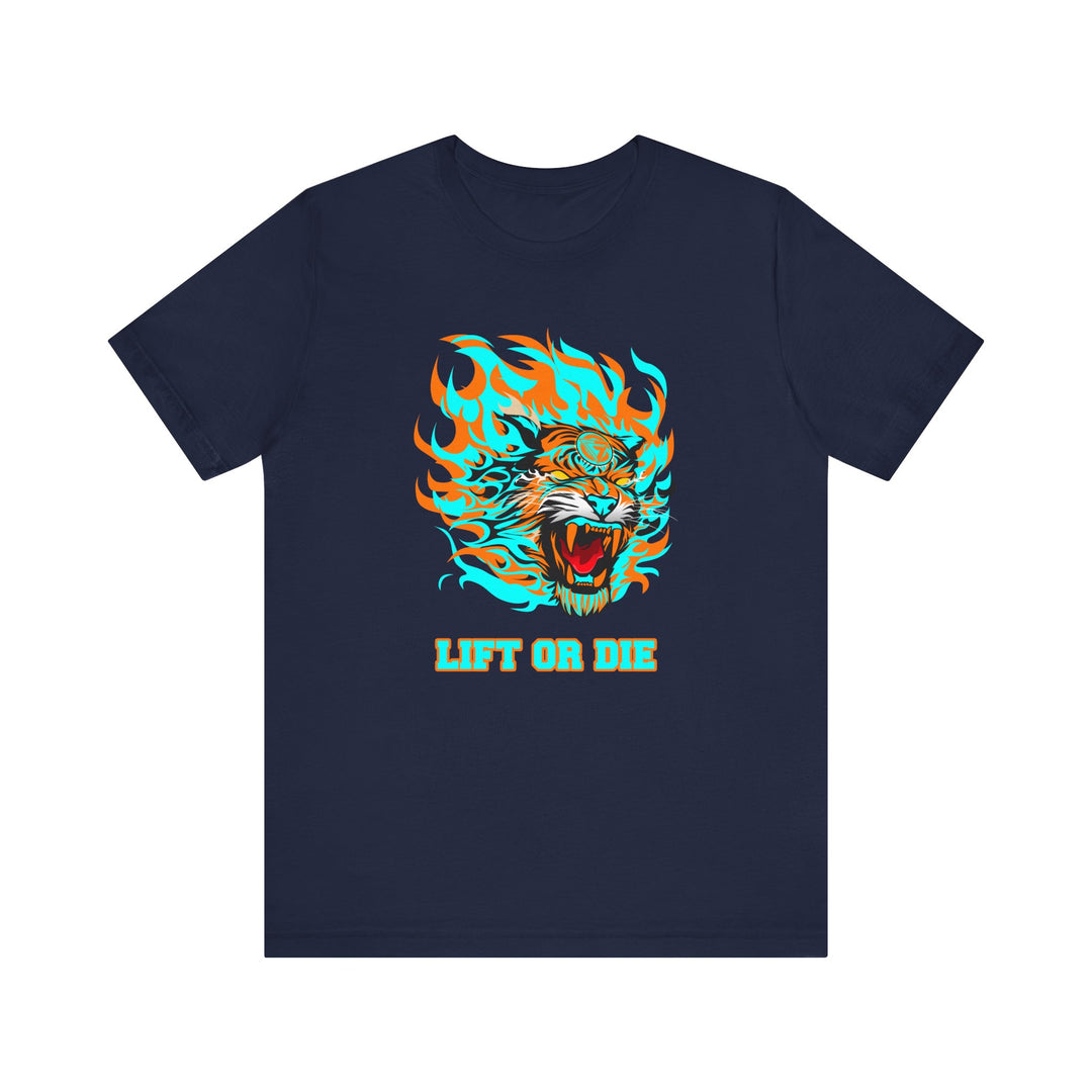 TIGER FLAME MIAMI AQUA ORANGE /LIFT OR DIE