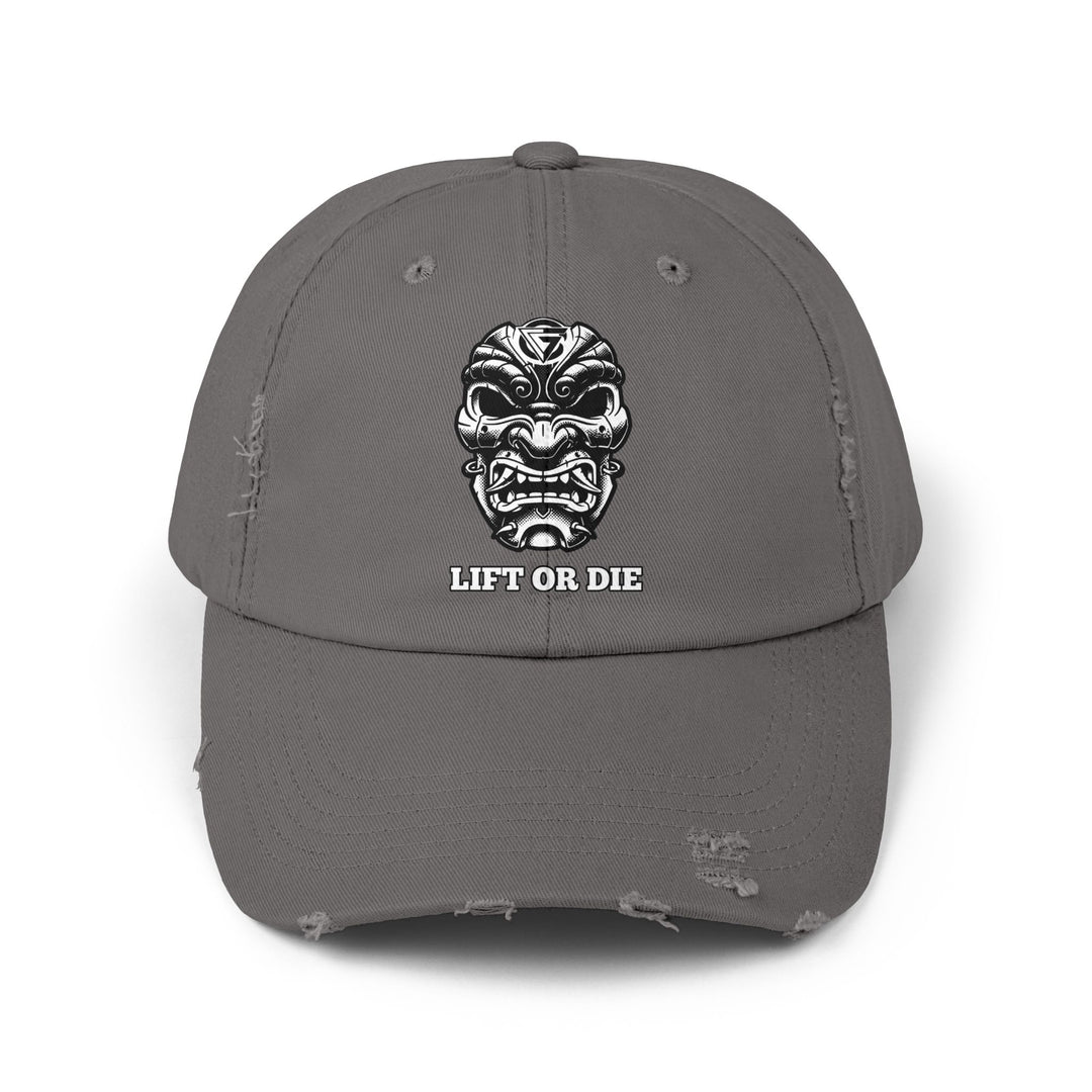 CG SAMURAI MASK WHITE BLACK/LIFT OR DIE CAP