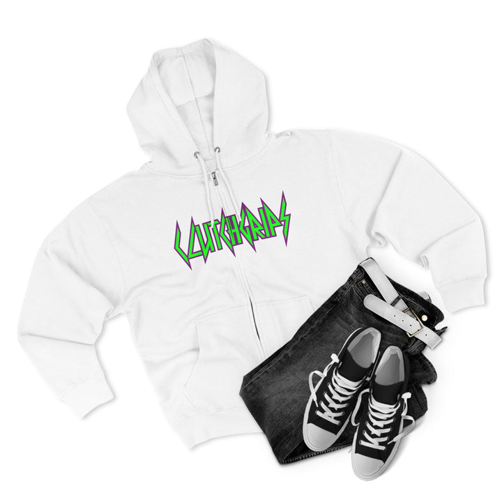 CG LIFT KICKPURPLE GREEN FADE/WELCOME TO THE JUNGLE ZIP UP