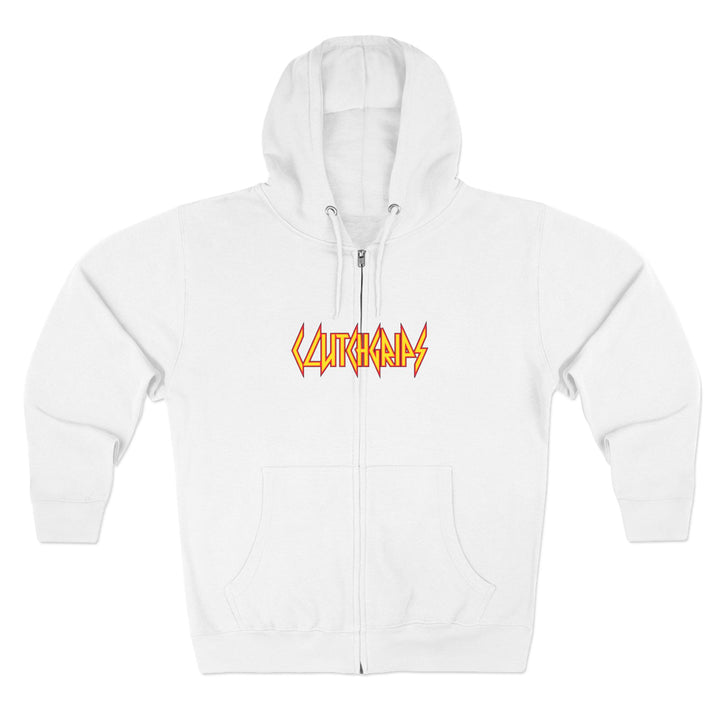 CG DBL SKULL BELL RED GOLD/STAY SAVAGE ZIP UP