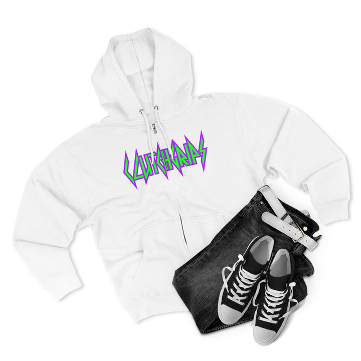 MAC SNAP PURPLE GREEN /READY FOR WAR ZIP UP