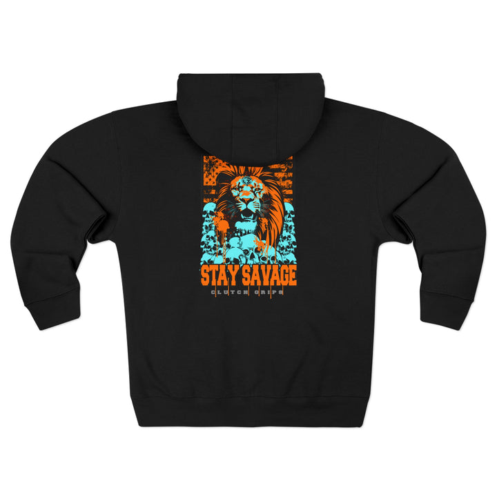 LIONHEART MIAMI COLORS /STAY SAVAGE ZIP UP