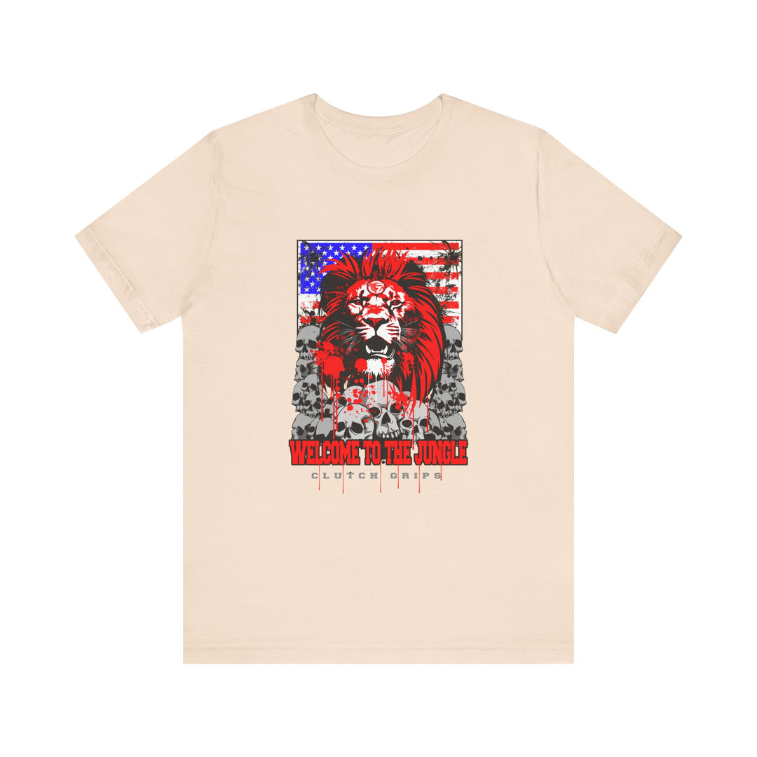 LIONHEART USA FLAG RED WHITE BLUE /WELCOME TO THE JUNGLE