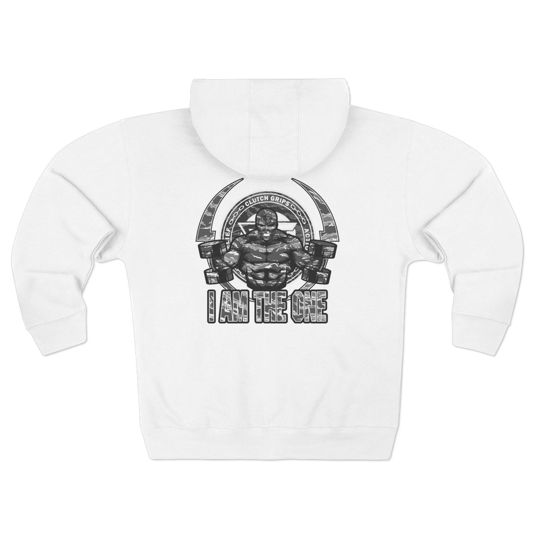 CG BIG MAC GREY CAMO /I AM THE ONE ZIP UP