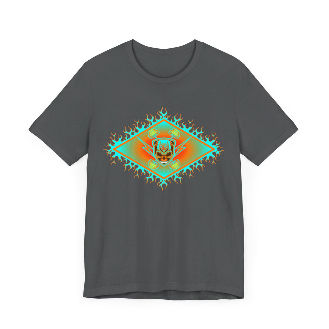 CG DIAMOND SKULLATOR MIAMI AQUA ORANGE DBL BELL