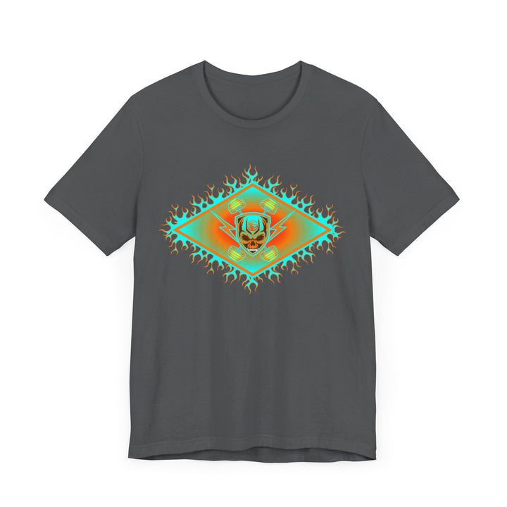 CG DIAMOND SKULLATOR MIAMI AQUA ORANGE DBL BELL