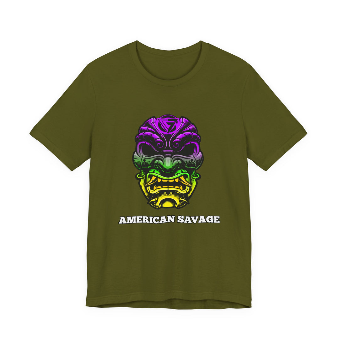 SAMURAI MAC YELLOW GREEN PURPLE/AMERICAN SAVAGE