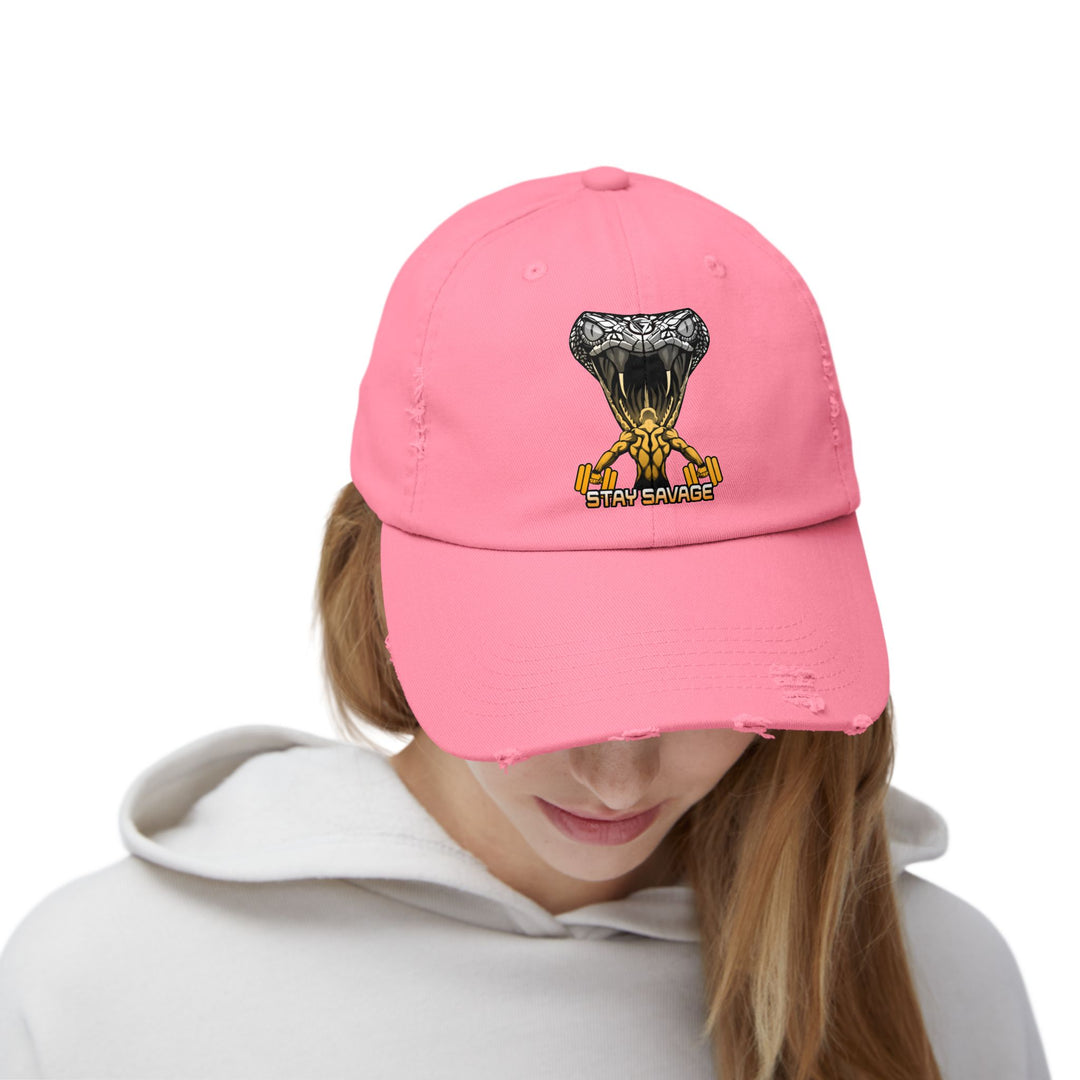 MAN VS VIPER ORANGE WHITE FADE /STAY SAVAGE CAP