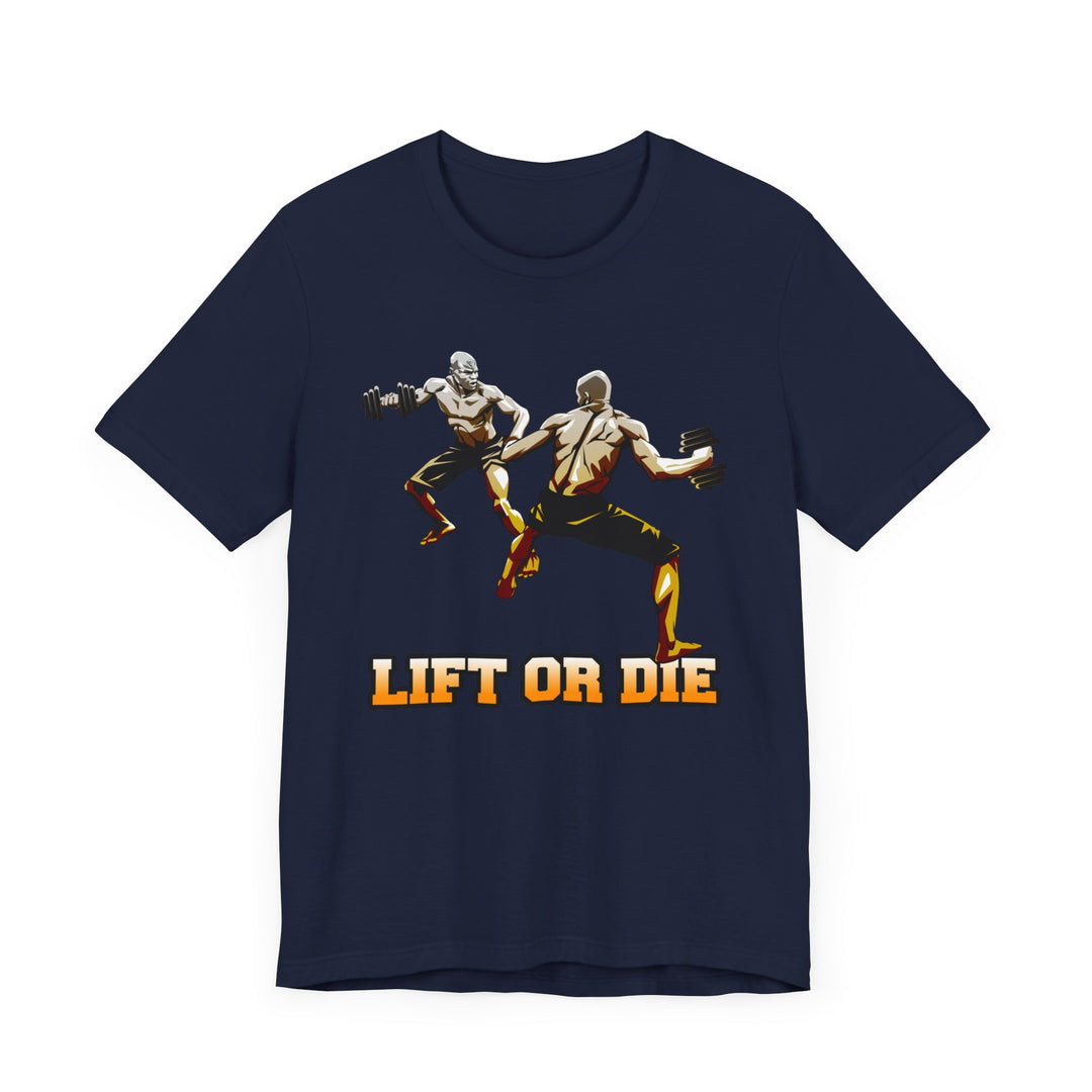 CG ORANGE WHITE  MAN VS MAN /LIFT OR DIE