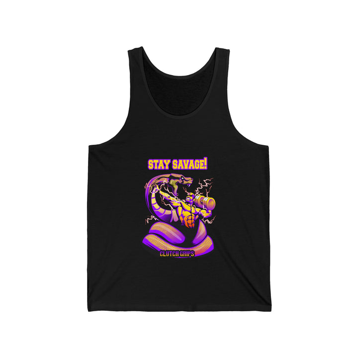 MAC VS SNAKE TANK PURPLE GOLD /STAY SAVAGE