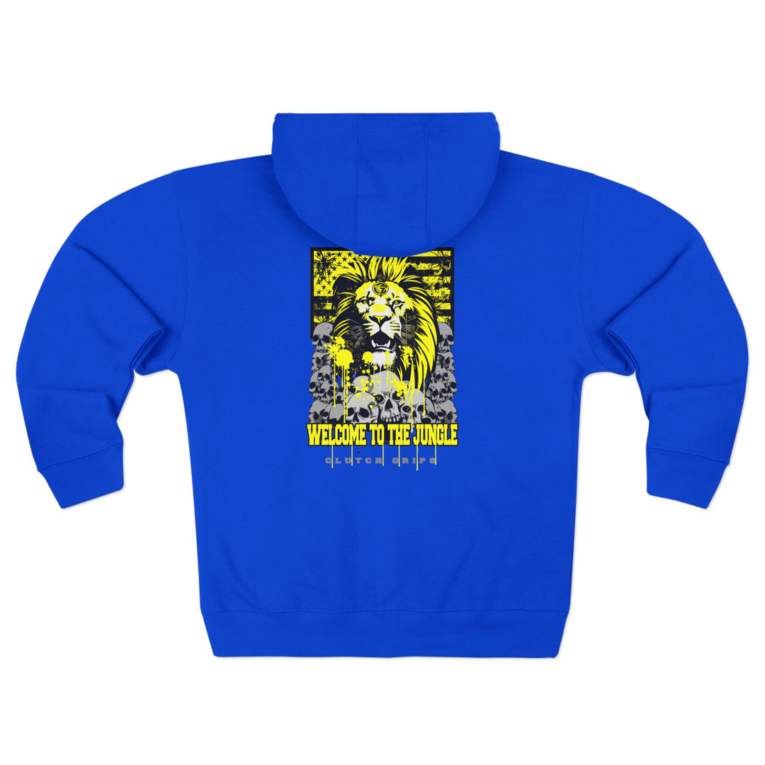 LIONHEART YELLOW BLACK /WELCOME TO THE JUNGLE ZIP UP