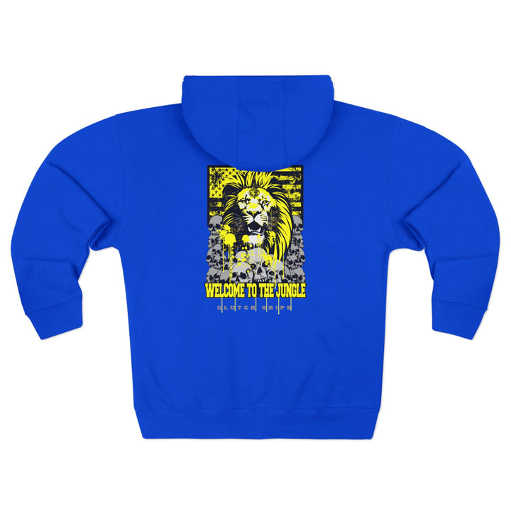 LIONHEART YELLOW BLACK /WELCOME TO THE JUNGLE ZIP UP