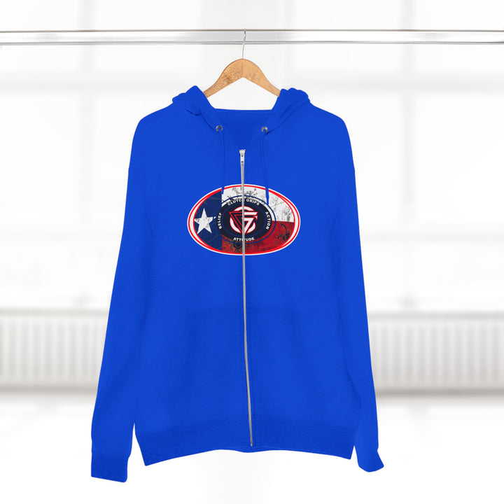 CG SKULL RED WHITE BLUE/STAY SAVAGE ZIP UP
