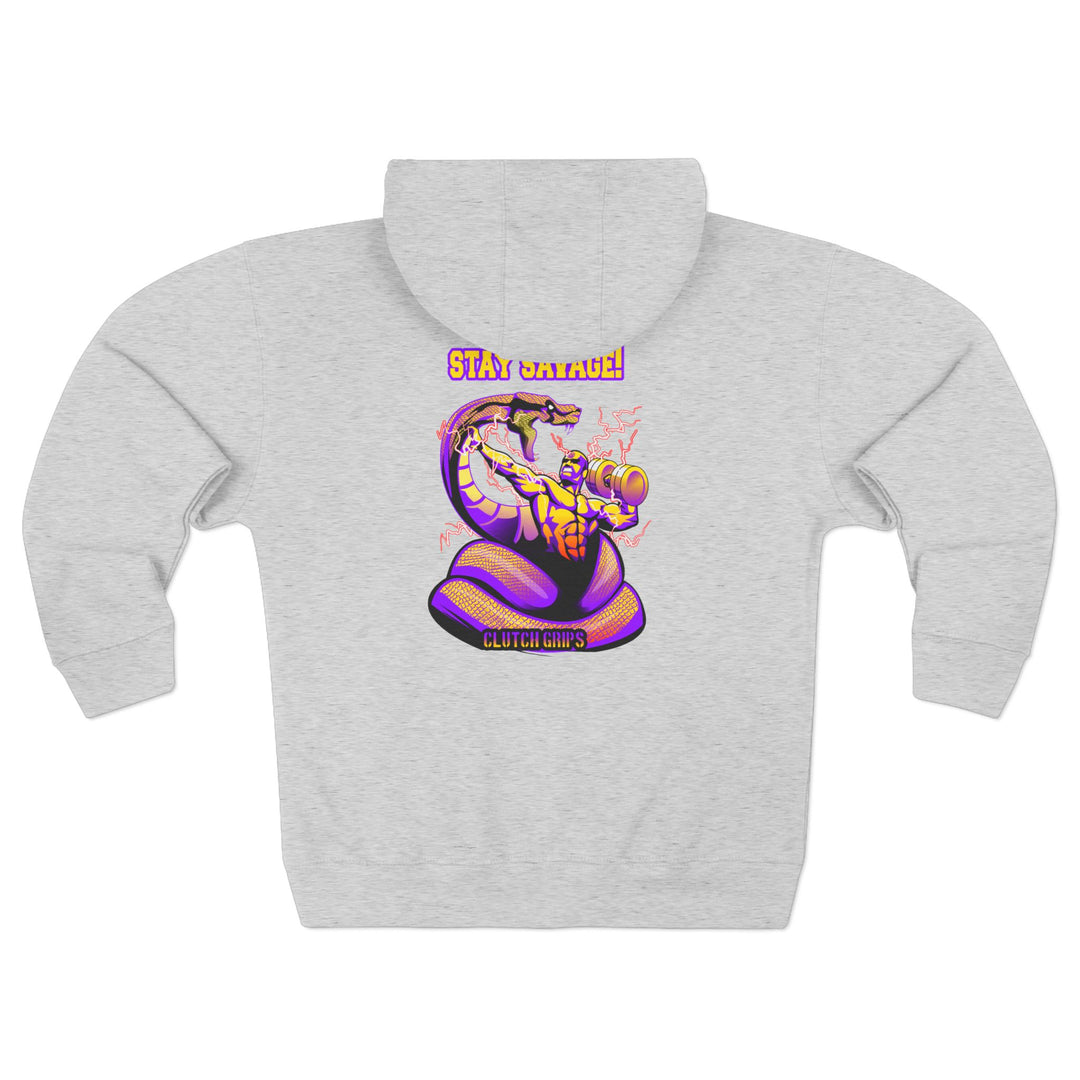 MAC VS SNAKE GOLD PURPLISH PINK/STAY SAVAGE ZIP UP