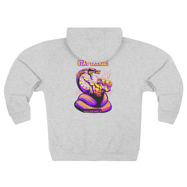 MAC VS SNAKE GOLD PURPLISH PINK/STAY SAVAGE ZIP UP
