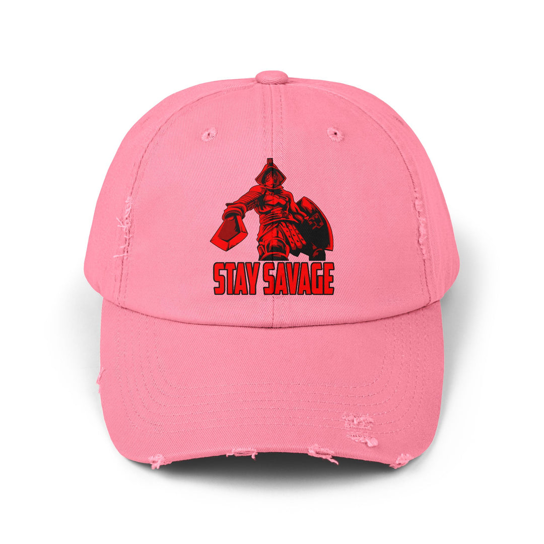 MAC THE EXECUTIONER RED/STAY SAVAGE CAP