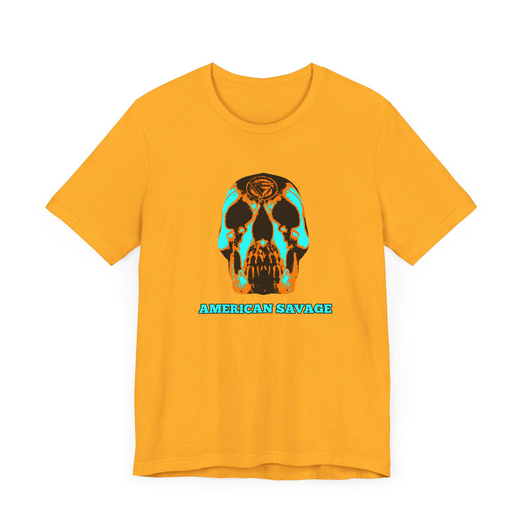 SKULLATOR MIAMI AQUA ORANGE /AMERICAN SAVAGE