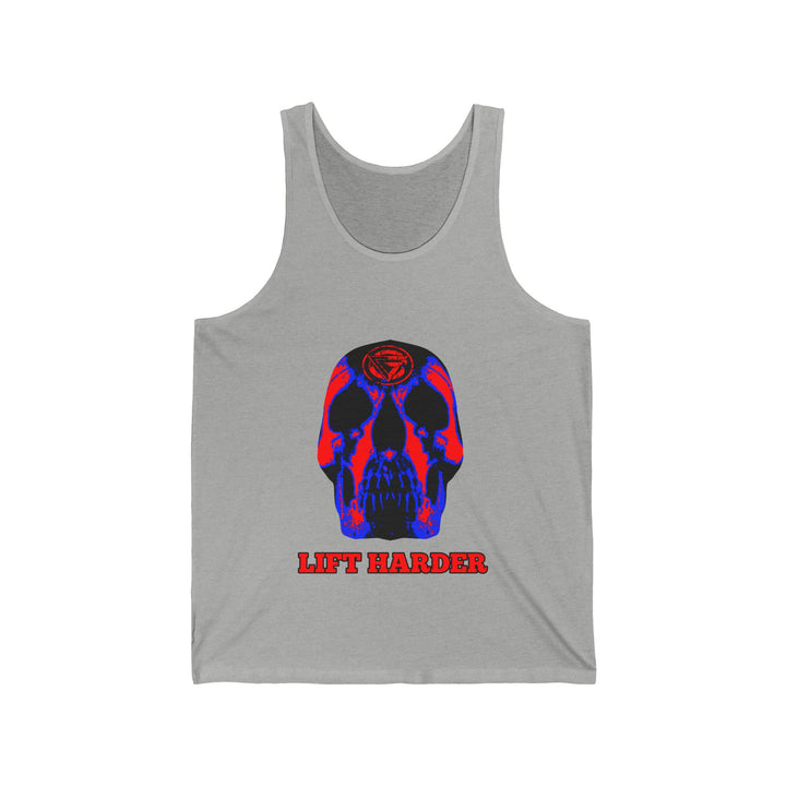 SKULLATOR TANK RED BLUE /LIFT HARDER