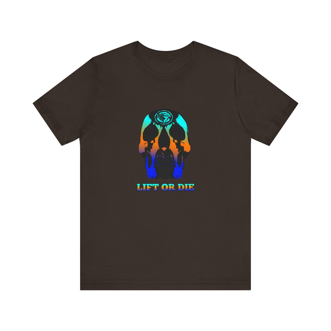 SKULLATOR BLUE ORANGE AQUA  /LIFT OR DIE