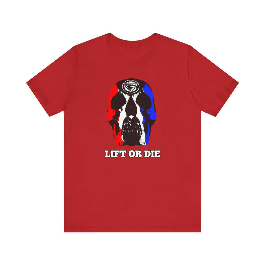 SKULLATOR RED WHITE BLUE /LIFT OR DIE