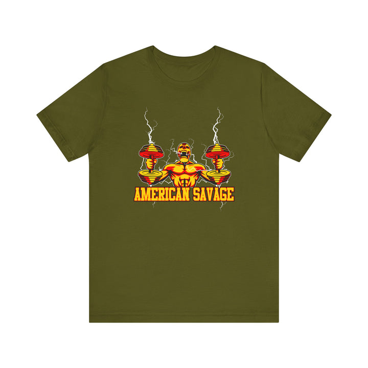 RIDE THE LIGHTNING GOLD RED /AMERICAN SAVAGE