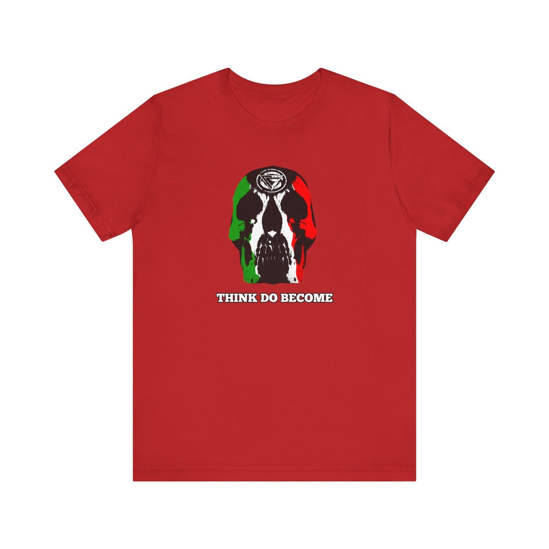 SKULLATOR RED WHITE GREEN  /THINK DO BECOME