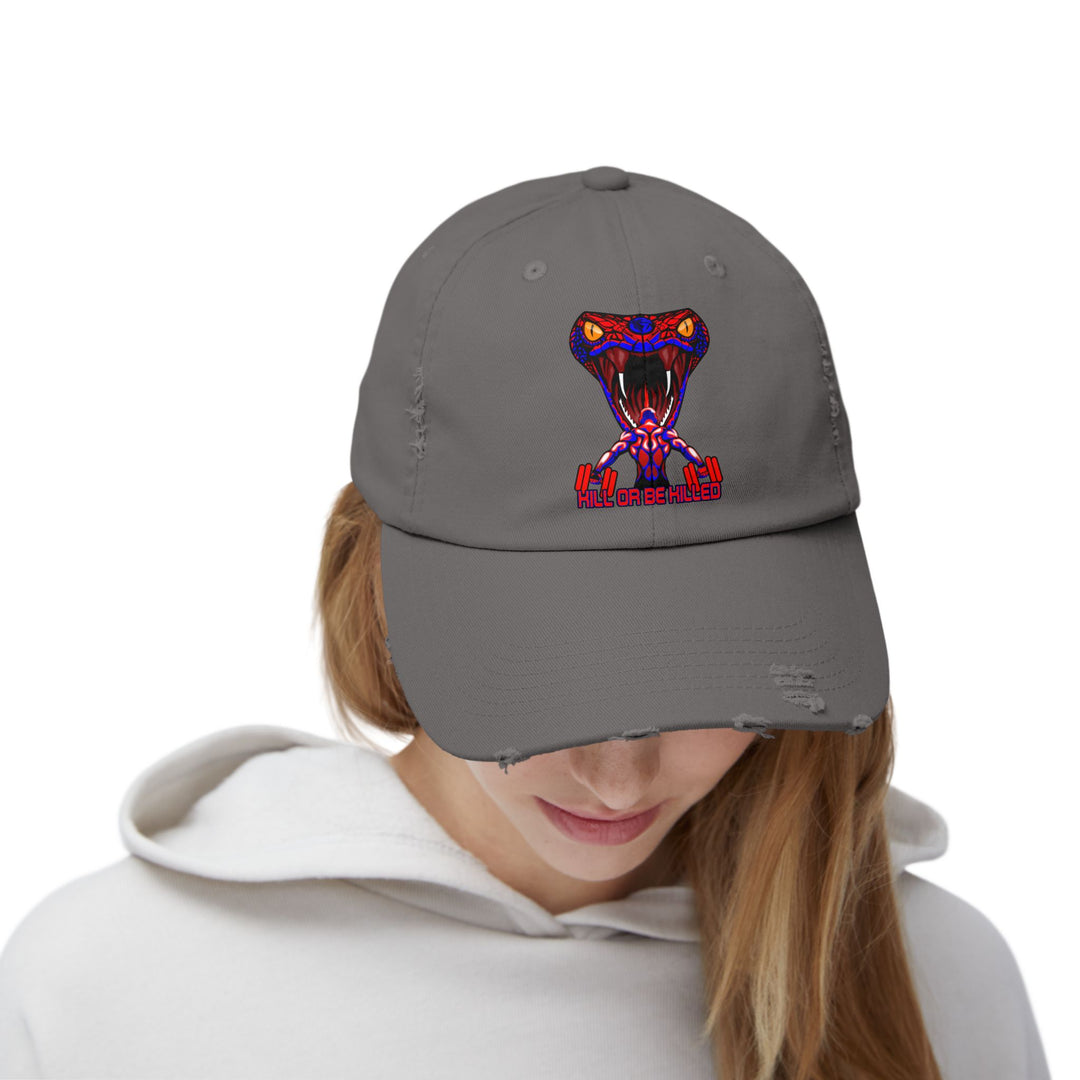 MAN VS VIPER RED BLUE /KILL OR BE KILLED CAP