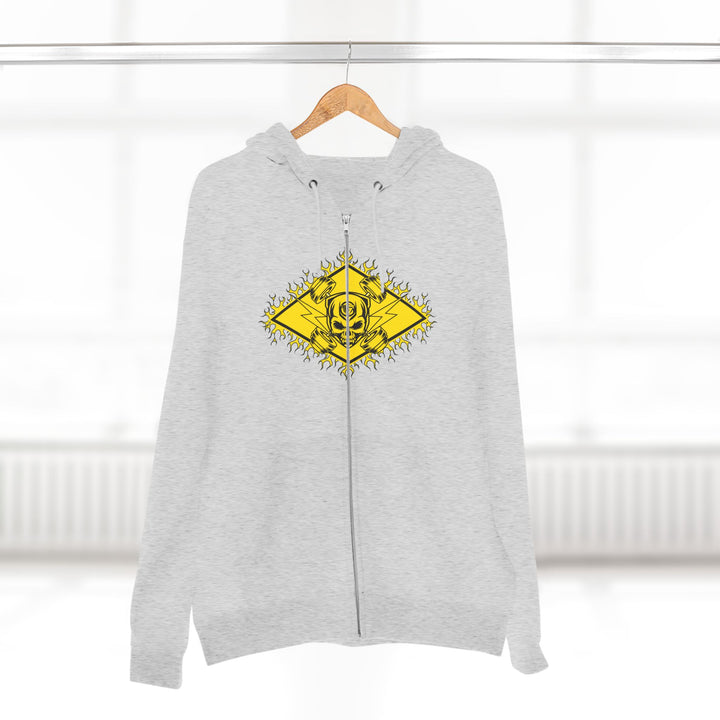 SPARTAN LIFT YELLOW BLACK/READY FOR WAR ZIP UP