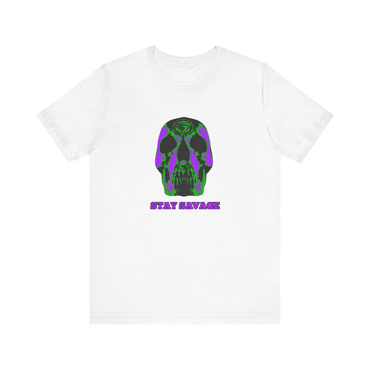 SKULLATOR PURPLE GREEN  /STAY SAVAGE