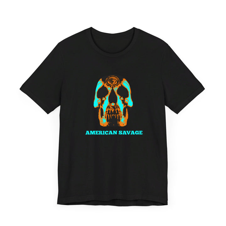 SKULLATOR MIAMI AQUA ORANGE /AMERICAN SAVAGE