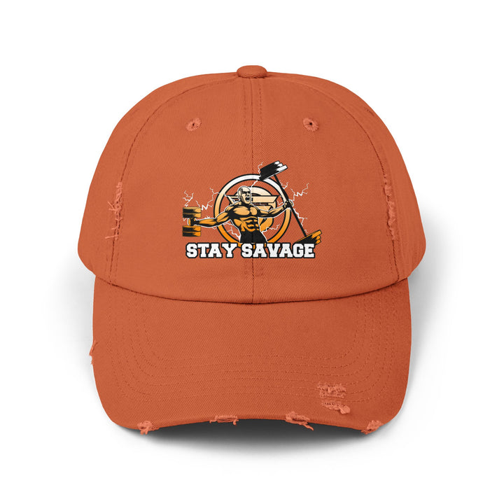SPARTAN LIFT ORANGE WHITE FADE/STAY SAVAGE CAP