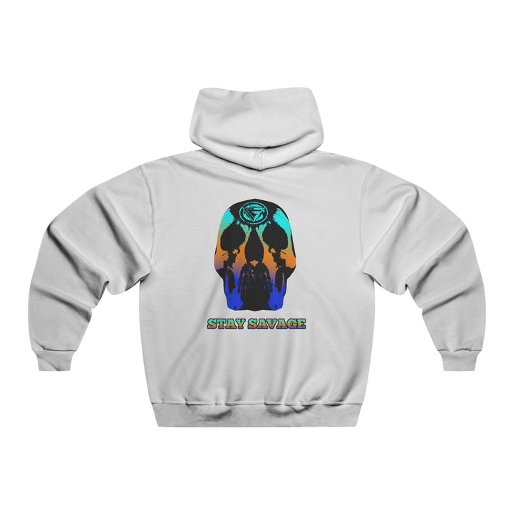 SKULLATOR-BLUE ORANGE AQUA FADE/STAY SAVAGE