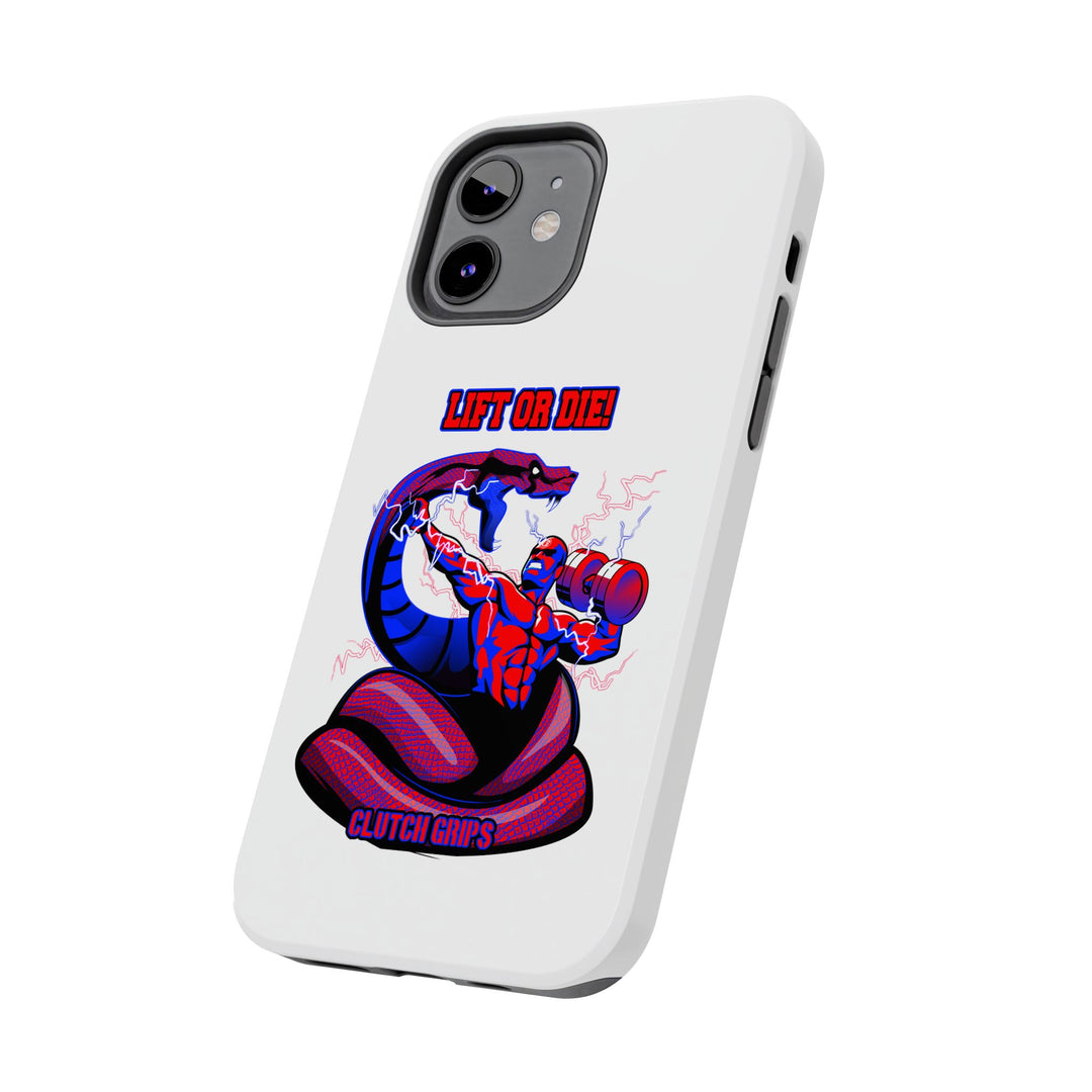MAC VS SNAKE PHONE CASE RED BLUE /LIFT OR DIE