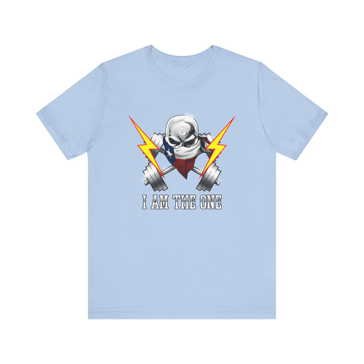 SKULLATOR DBL BELL TEXAS FLAG/IAM THE ONE