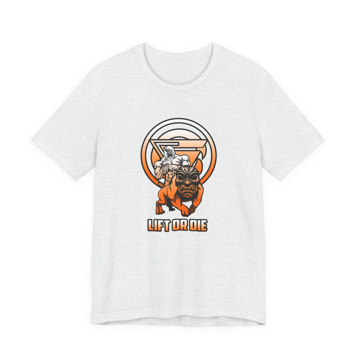 CG ANGRY DOG ORANGE WHITE FADE/LIFT OR DIE