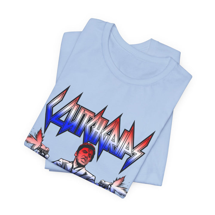 CG FINAL BOSS RED WHITE BLUE FADE  /WELCOME TO THE JUNGLE