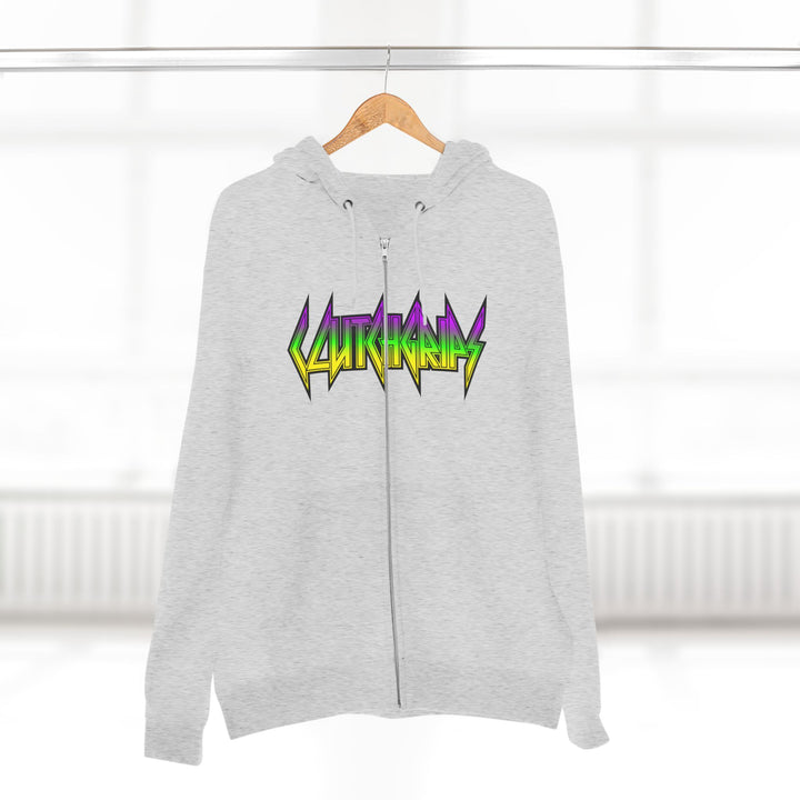 CG LIFT KICK YELLOW GREEN PURPLE/LIFT HARDER ZIP UP