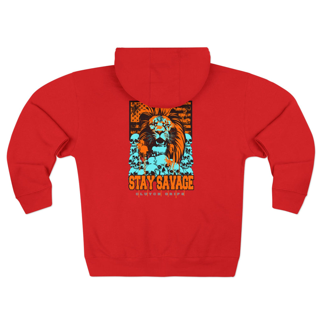 LIONHEART MIAMI COLORS /STAY SAVAGE ZIP UP