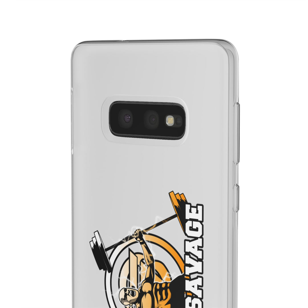 SPARTAN LIFT ORANGE WHITE PHONE CASE/STAY SAVAGE