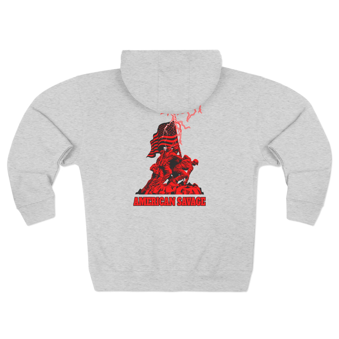 CG EZ RIDER  RED BLACK/AMERICAN SAVAGE ZIP UP