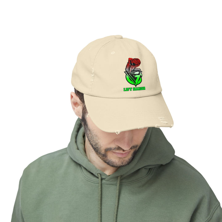 CG VIPER RED WHITE GREEN/LIFT HARDER CAP